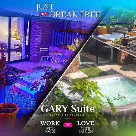 Gary Suite - Studio Cosy, Spa Et Jardin Privatif A 4 Min De Cambrai Awoingt ภายนอก รูปภาพ