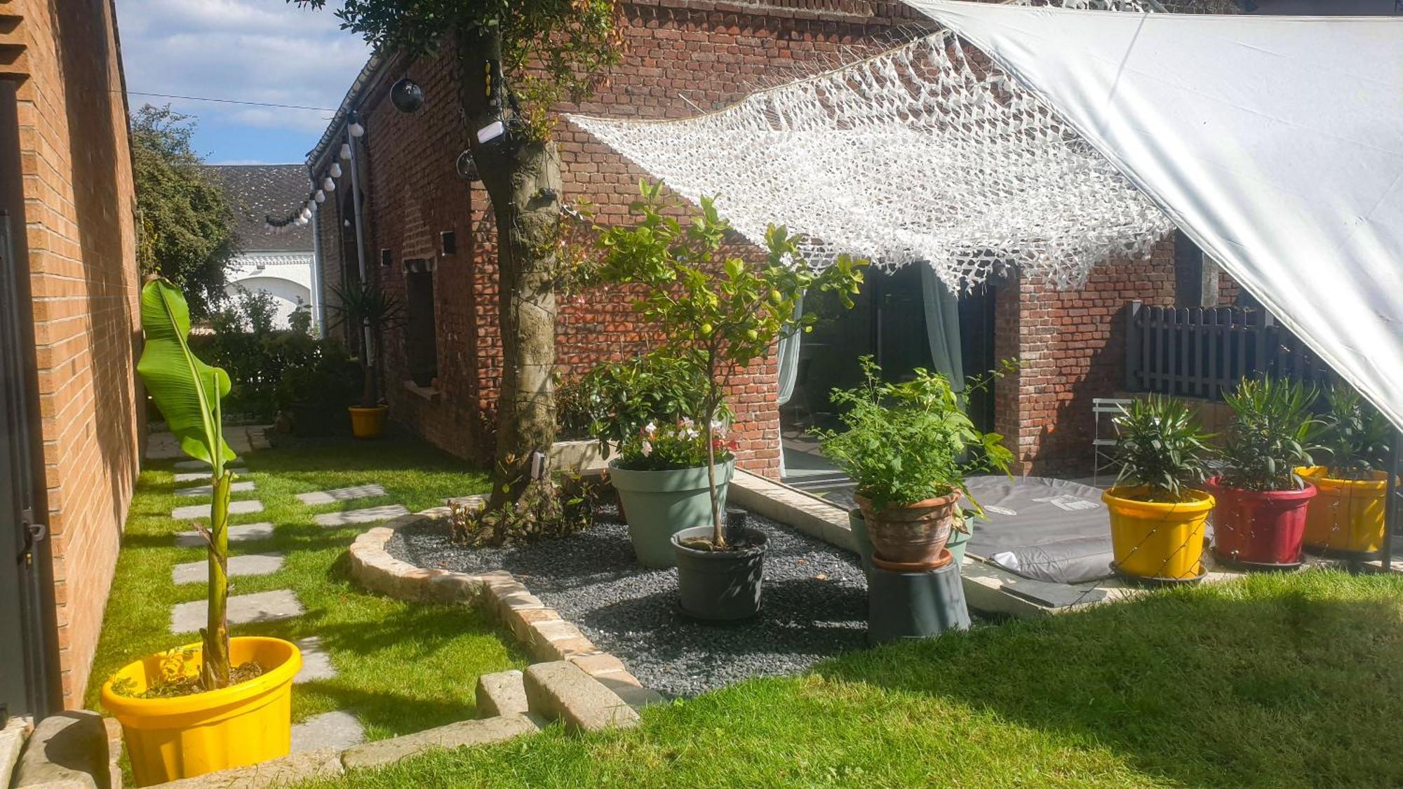 Gary Suite - Studio Cosy, Spa Et Jardin Privatif A 4 Min De Cambrai Awoingt ภายนอก รูปภาพ